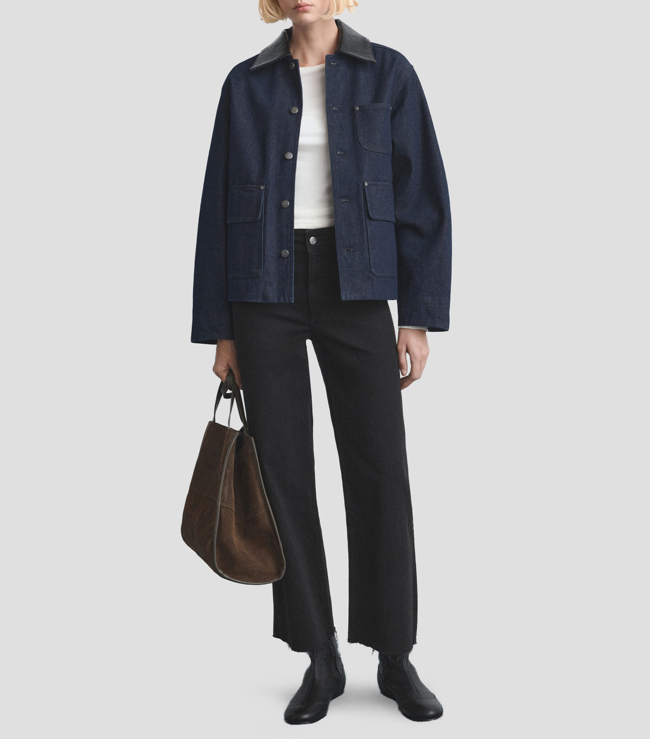 Jeans amplio Mujer